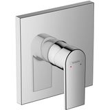 hansgrohe Badkraan, Vernis Shape, inbouwdouchekraan, douchearmatuur voor 1 functie, chroom