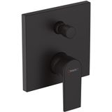 Vernis Shape - Unterputz-Badewannenarmatur, schwarz matt 71469670 - Hansgrohe