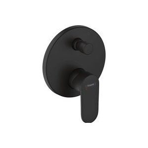 Hansgrohe Vernis afdekset badkraan beluchter met hendel mat zwart 71467670