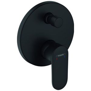 Afbouwdeel inbouw badmengkraan hansgrohe vernis blend eengreeps mat zwart