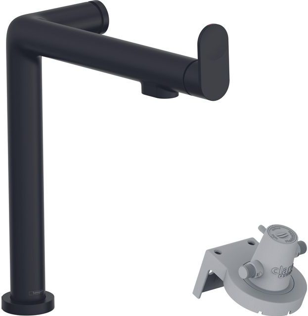 Hansgrohe - Aqittura M91 - Spültischarmatur mit Filterfunktion, schwarz matt 76804670