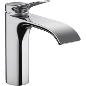 hansgrohe Vivenis wastafelarmatuur met automatische afvoer, energiebesparend (CoolStart), eengreepsmengkraan voor wastafel, 110 mm, eengreepsmengkraan voor wastafels, waterbesparend (EcoSmart),
