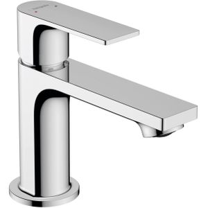 Hansgrohe Rebris E Wastafelmengkraan met pop up trekwaste Chroom