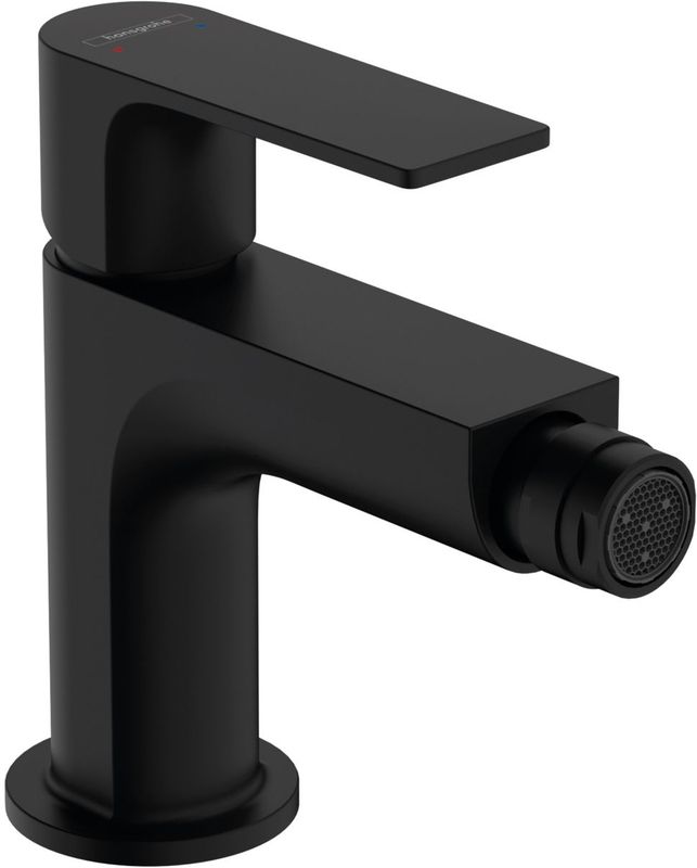 Rebris e Einhebel-Bidetmischer, mit Ablaufgarnitur, - Hansgrohe