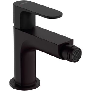 Hansgrohe Rebris s 1-gr bidetmengkraan met pop-up trekwaste matzwart 72210670