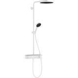 Hansgrohe Pulsify s showerpipe 260 1jet ecosmart met 400 m.wit 24221700