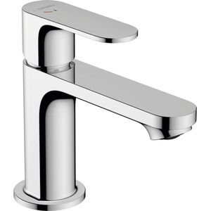hansgrohe Rebris S Einhebel-Waschtischmischer 80 CoolStart ohne Ablaufgarnitur Chrom, 72514000