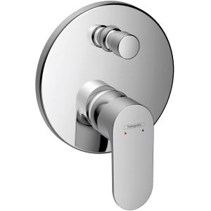 Badmengkraan Inbouw HansGrohe Rebris S Eengreeps Met Zekerheidscombinatie EN1717 Voor iBox Universal Chroom