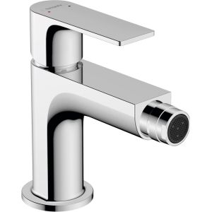 Bidetmengkraan HansGrohe Rebris E Eengreeps Met Trekwaste Chroom