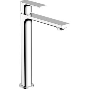 Hansgrohe Rebris E 1-gats highriser wastafelkraan 240 coolstart m. waste ecosmart+ 4 l/min chroom 72591000