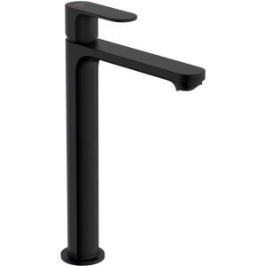 Hansgrohe Rebris S ééngreeps Wastafelmengkraan 240 CoolStart EcoSmart+ Voor Waskommen met Trekwaste Mat Zwart