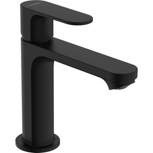 Wastafelmengkraan hansgrohe rebris s eengreeps 110 coolstart ecosmart+ met trekwaste mat zwart