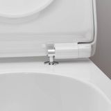 hansgrohe EluPura S WC-Sitz Slim, SoftClose, QuickRelease,