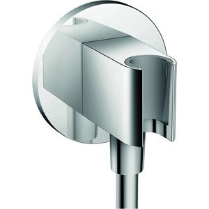 hansgrohe FixFit S Wandanschluss mit Brausehalter Chrom, 26888000