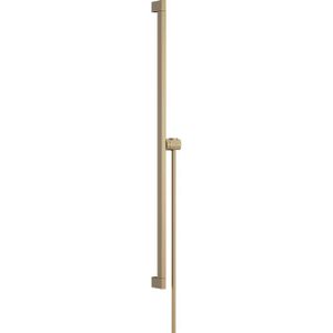 Hansgrohe Unica glijstang 90cm doucheslang 160cm brushed bronze 24403140