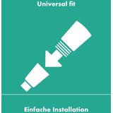 Hansgrohe - Rainfinity - Doucheplanchet - Polijst Goud - Veiligheidsglas