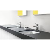 Hansgrohe - Logis - Waschtischarmatur mit Ablaufgarnitur, EcoSmart, schwarz matt 71100670