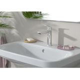 Hansgrohe - Logis - Waschtischarmatur mit Push-Open-Ablaufgarnitur, EcoSmart, schwarz matt 71252670