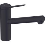 Hansgrohe Zesis keukenkraan 150 1jet matzwart 74806670