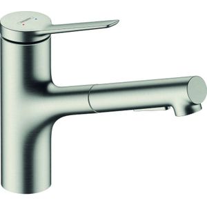 hansgrohe Zesis M33 ééngreeps keukenmengkraan 150, 2 straalsoorten, sBox, 74821800