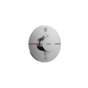 Thermostat inkl. Select S rund 2/out chrom