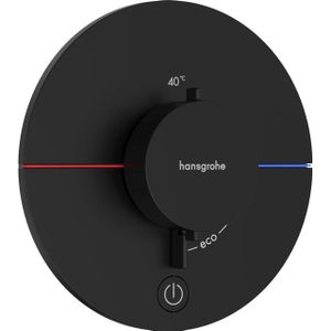 Hansgrohe Showerselect Comfort S thermostaat inbouw 1 functie highflow matzwart 15562670