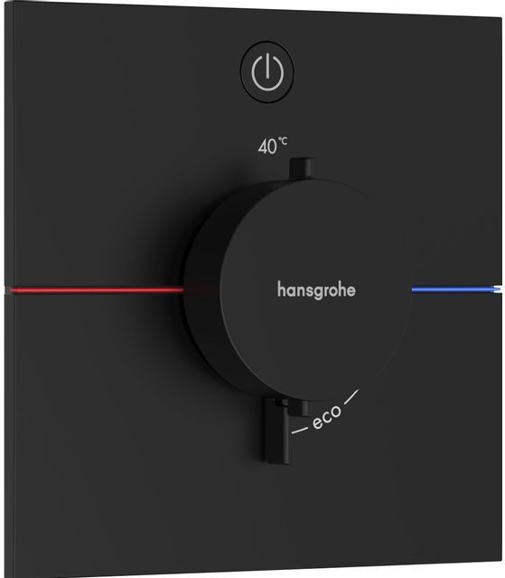 Hansgrohe ShowerSelect Comfort E Afbouwdeel Inbouwthermostaat Mat Zwart