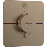 ShowerSelect Comfort - Unterputz-Thermostatarmatur, Bronze gebürstet 15581140 - Hansgrohe