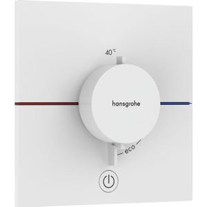 Hansgrohe Showerselect thermostaat inbouw 1 functie highflow matwit 15575700