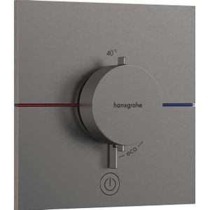 Hansgrohe Showerselect thermostaat inbouw 1 functie highflow black chr. 15575340
