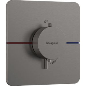 ShowerSelect Comfort - Unterputz-Thermostatarmatur, Chrom schwarz gebürstet 15588340 - Hansgrohe