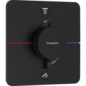Hansgrohe Showerselect thermostaat inbouw voor 2 functies matzwart 15586670