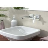 Hansgrohe - Logis - Unterputz-Waschtischarmatur, mit Ablaufgarnitur, 2-Loch-Montage, EcoSmart, schwarz matt 71256670