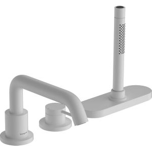 Hansgrohe Tecturis 3-gats badrandkraan en sbox m.wit 73447700