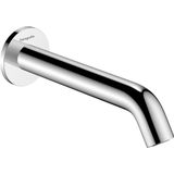 hansgrohe Tecturis S - Baduitloop, Badkraan met voorsprong uitloop 21cm, Badmengkraan, chroom