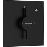 DuoTurn e - Unterputz-Duscharmatur, schwarz matt 75617670 - Hansgrohe