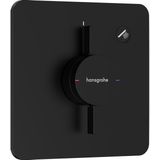 DuoTurn q - Unterputz-Duscharmatur, schwarz matt 75614670 - Hansgrohe