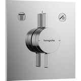 DuoTurn e - Unterputzarmatur, für 2 Verbraucher, Chrom 75417000 - Hansgrohe