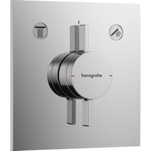 Hansgrohe - DuoTurn e - Unterputzarmatur, für 2 Verbraucher, Chrom 75417000