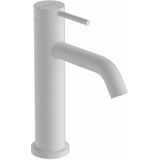 hansgrohe Tecturis S ééngreeps wastafelkraan 110 met trekwaste mat wit