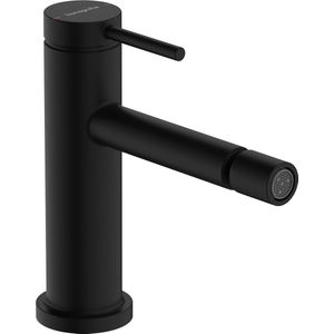 Hansgrohe Tecturis bidetkraan eengreeps met trekwaste matzwart 73201670