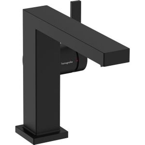 Hansgrohe Tecturis E Wastafelmengkraan - klikwaste - 15.5cm uitloop - zwart mat 73020670