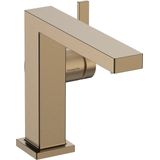 hansgrohe Tecturis E ééngreeps wastafelkraan 110 Fine CoolStart met afvoerplug Brushed Bronze