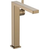 hansgrohe Tecturis E ééngreeps wastafelkraan 240 Fine CoolStart voor waskommen zonder afvoerplug Brushed Bronze