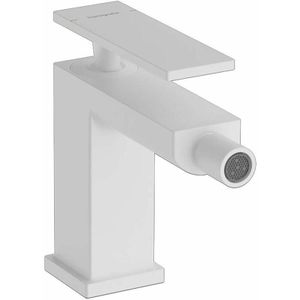 Hansgrohe Tecturis bidetkraan eengreeps met trekwaste matwit 73200700