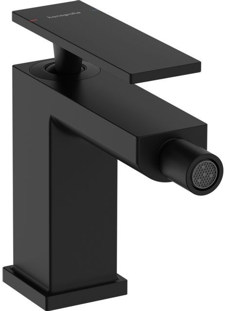 Hansgrohe Tecturis bidetkraan eengreeps met trekwaste matzwart 73200670