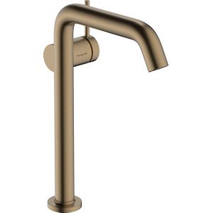 hansgrohe Tecturis S ééngreeps wastafelkraan 240 Fine CoolStart voor waskommen, zonder waste Brushed Bronze