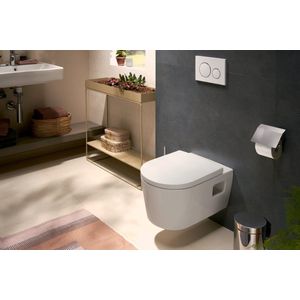 Hansgrohe EluPura Original S - Closetzitting - Ureum - Glans Wit