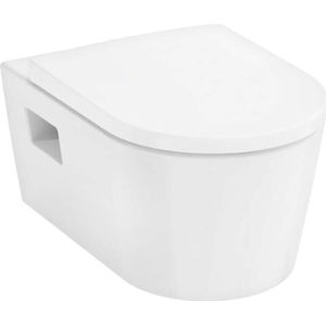 Hansgrohe - EluPura Original S - Wandcloset - Glans Wit - Keramiek - Spoelrandloos