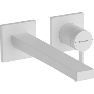 Hansgrohe Tecturis Wastafelkraan Inbouw - mengkraan - eengreeps - 22.5cm uitloop - wit 73051700